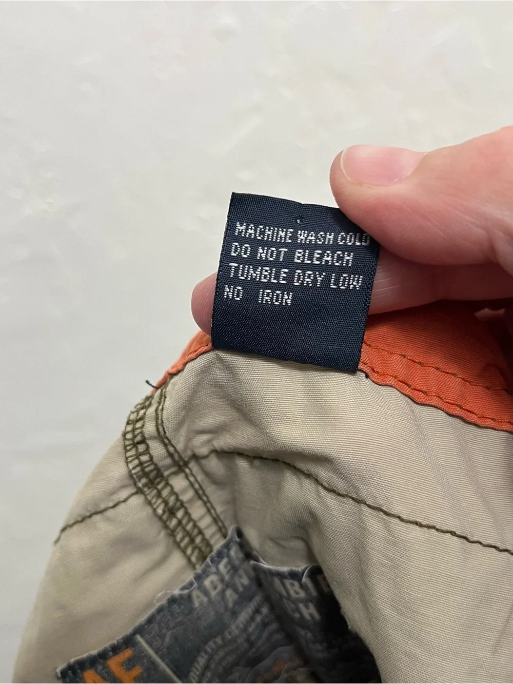 VTG Y2K Abercrombie & Fitch Women's Gorpcore Utility Cargo Shorts Tan Size 6